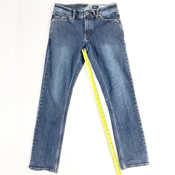 Mens Volcom Vorta Slim Straight Denim Jeans 30 - Picture 11 of 12